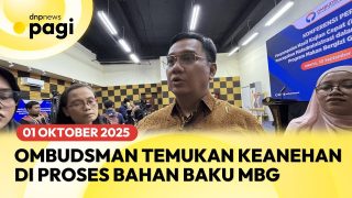 Ombudsman Temukan PENYIMPANGAN Proses Bahan Baku Masakan MBG! | DNP News Pagi (01/10/25)