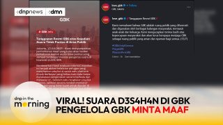 Viral! Suara D3s4h4n di Speaker GBK – DNP In The Morning (14/07/2025)
